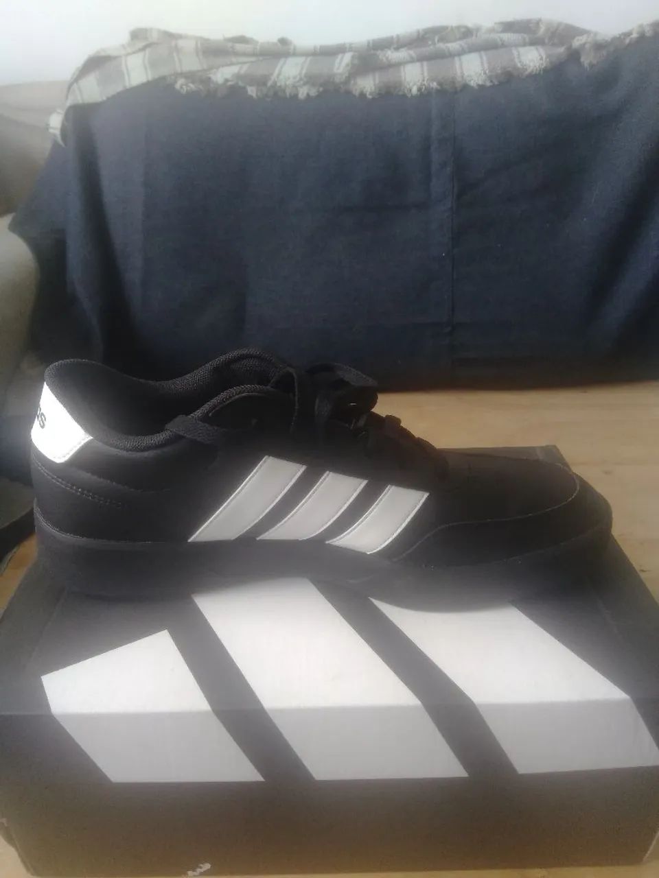 Tênis Adidas preto número 40 - Foto 5
