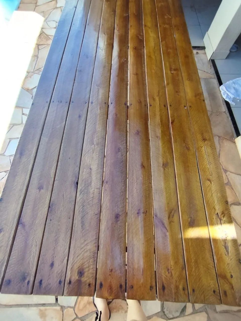 Mesa de madeira  - Foto 3