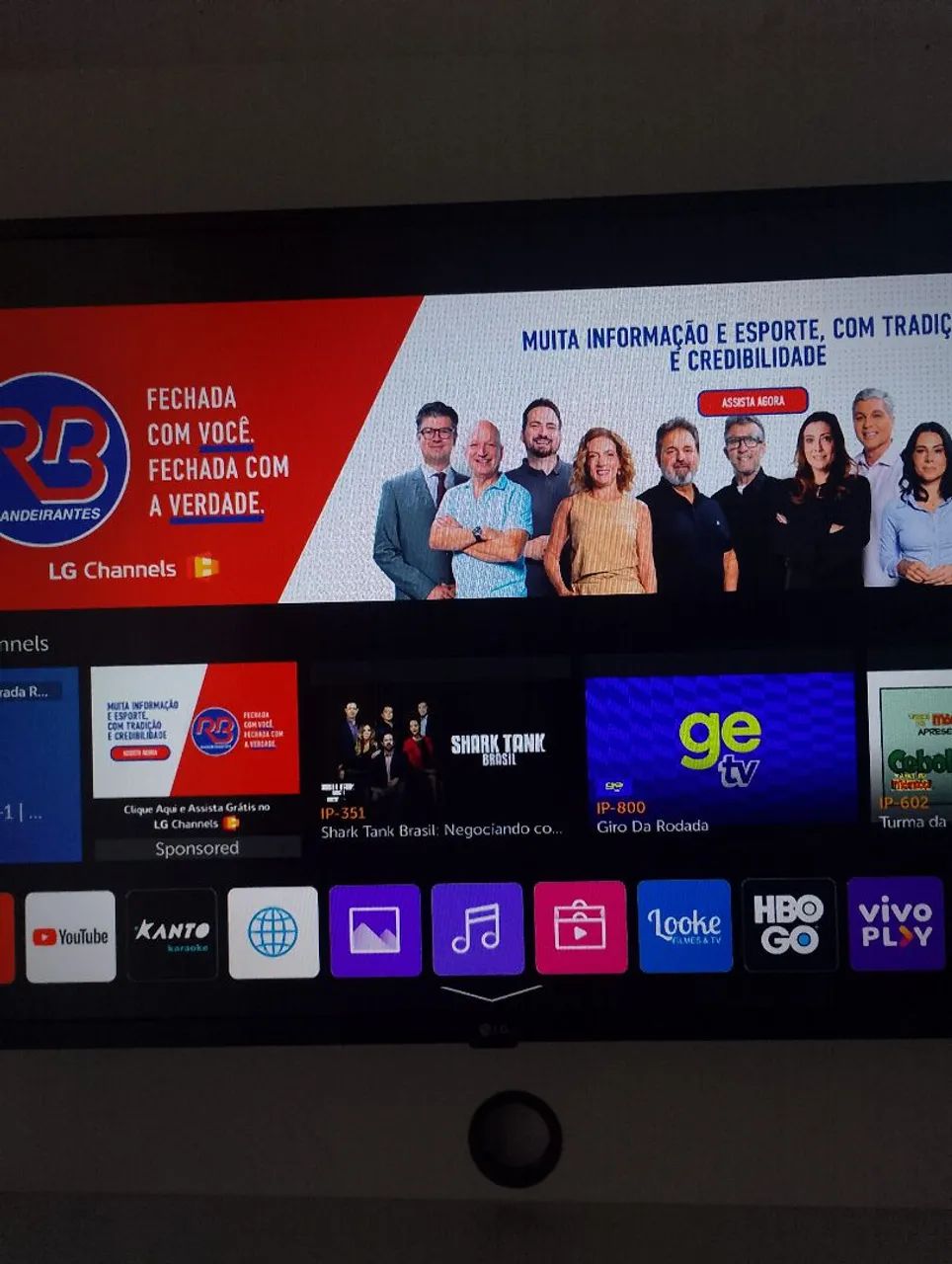 TV LG 43 polegadas weboos completa funcionando perfeitamente  - Foto 5