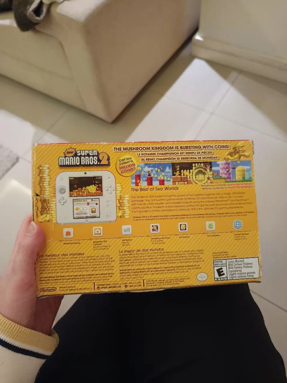 Nintendo 2ds desbloqueado branco e vermelho - Foto 4