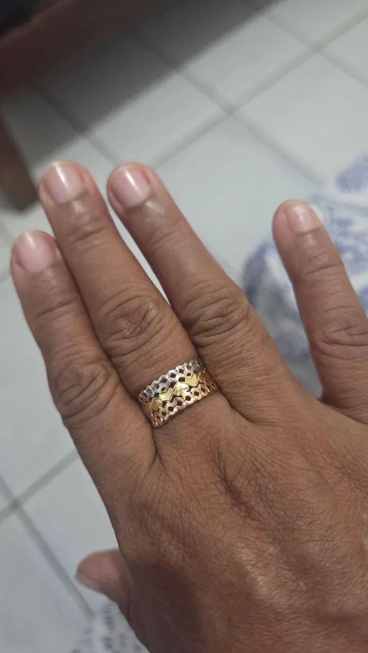 Anel 18k