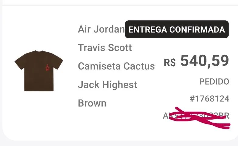 Camiseta Travis Scott Jordan Original - Foto 3