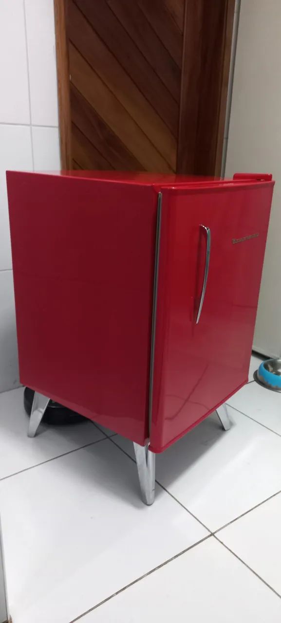 Frigobar Retro Brastemp 76L Vermelho - Foto 4