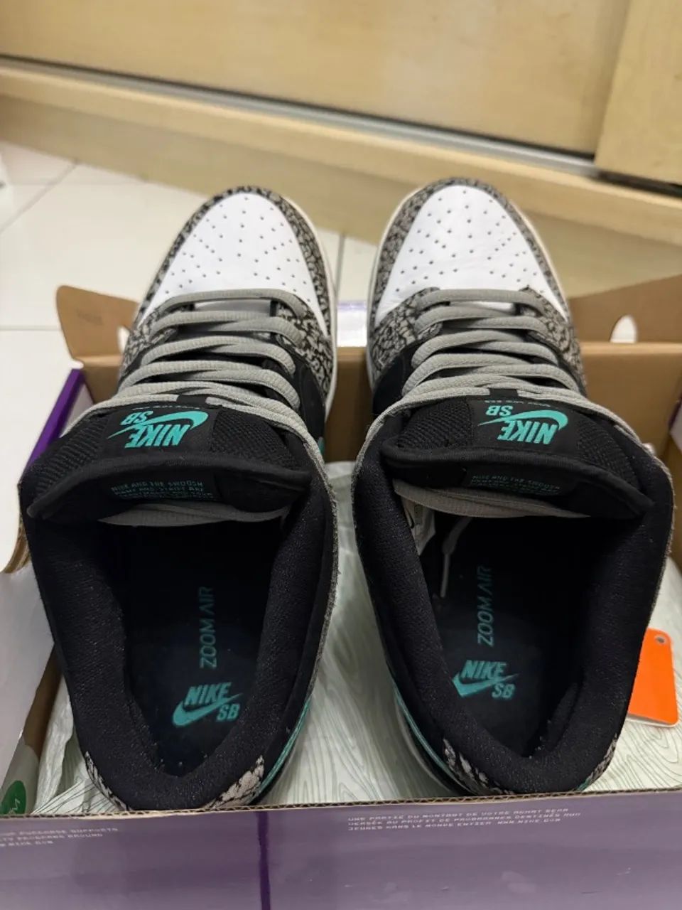 Tênis Nike SB Dunk Low Elephant 41 - Foto 4