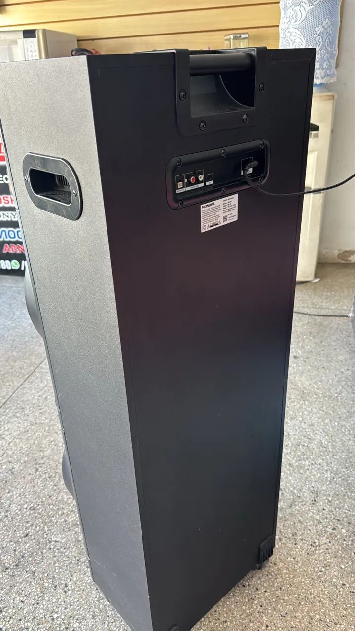 Caixa MONDIAL 2200w semi nova  - Foto 2