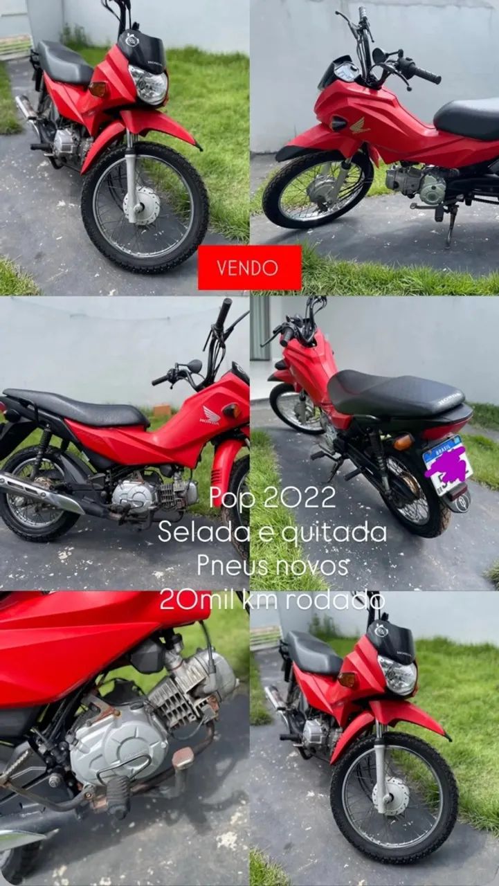 Moto pop 110 2022