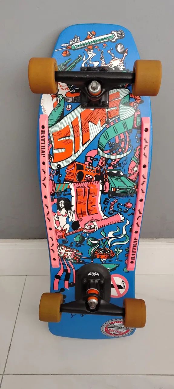 Sims Hardcore スケートボード Skate oldschool Sims completo . - Esportes Sobre Rodas - Parque da