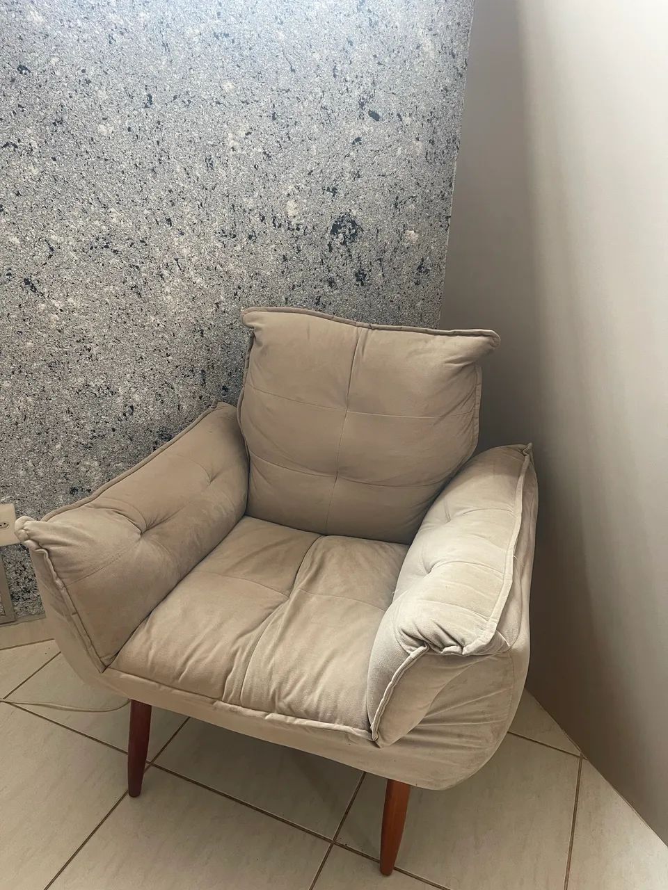 Poltrona confortável 