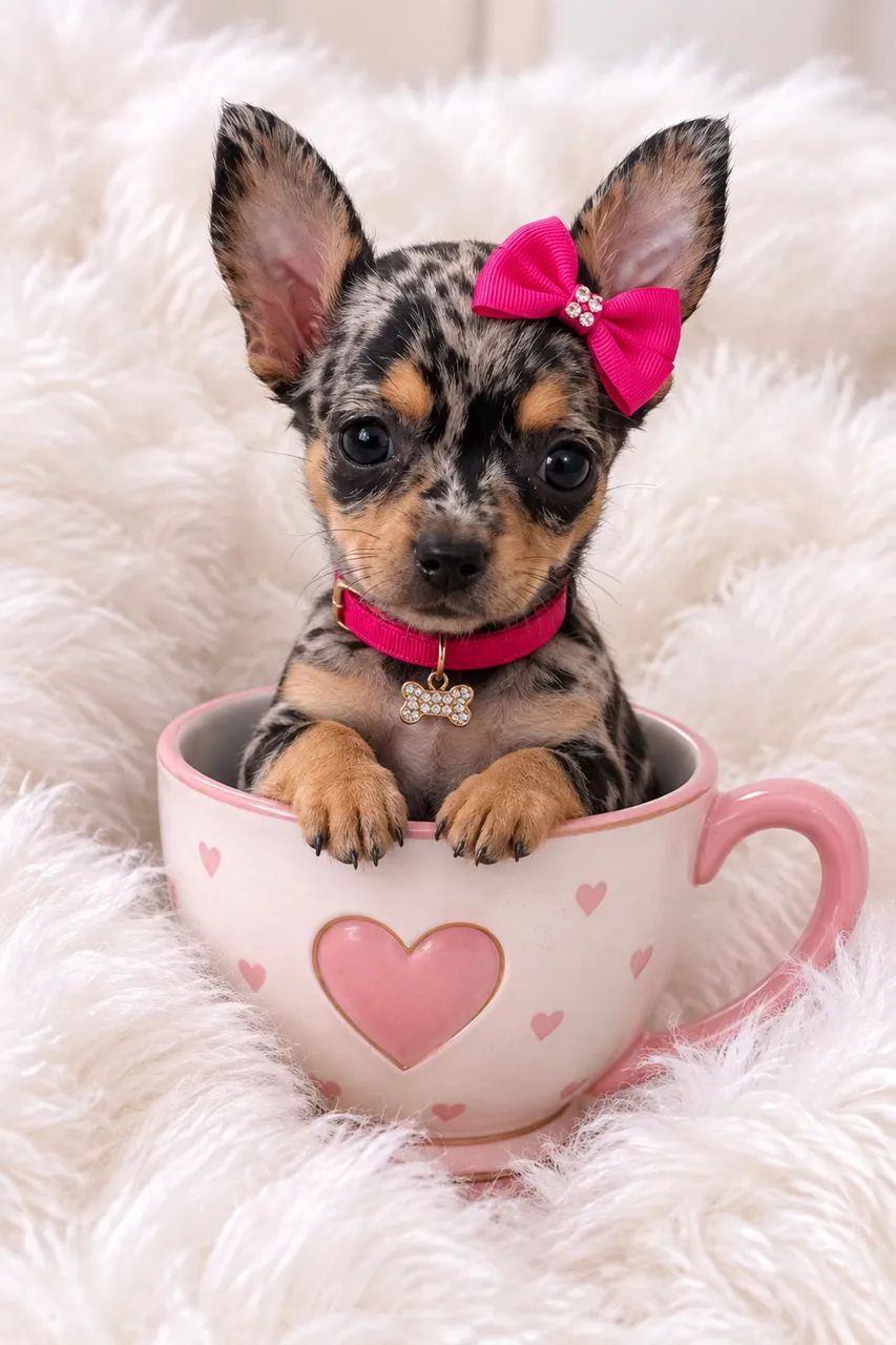 Pinscher mini perfeitos de alto padrão com kit grátis 