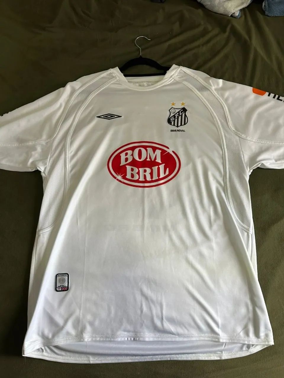 Camisa Santos 2004 - Branca - Foto 3