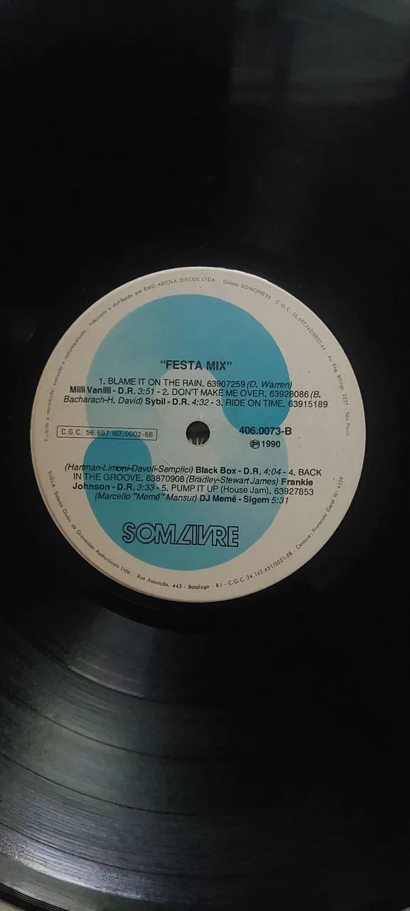 LP Vinil Festa Mix 1 "DJ Memê"  - Foto 3