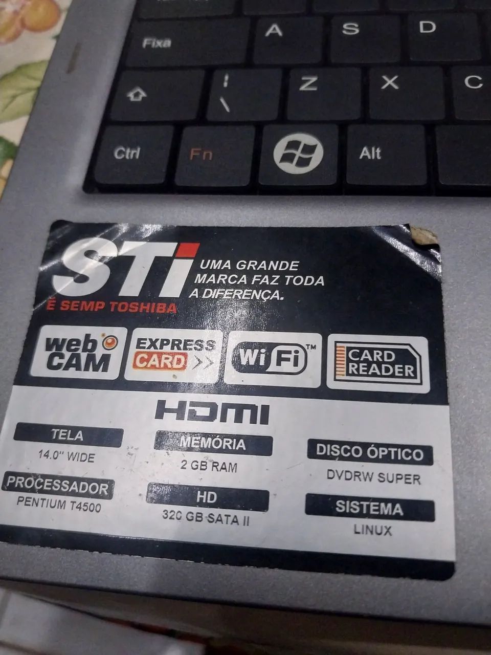 Notebook Sti