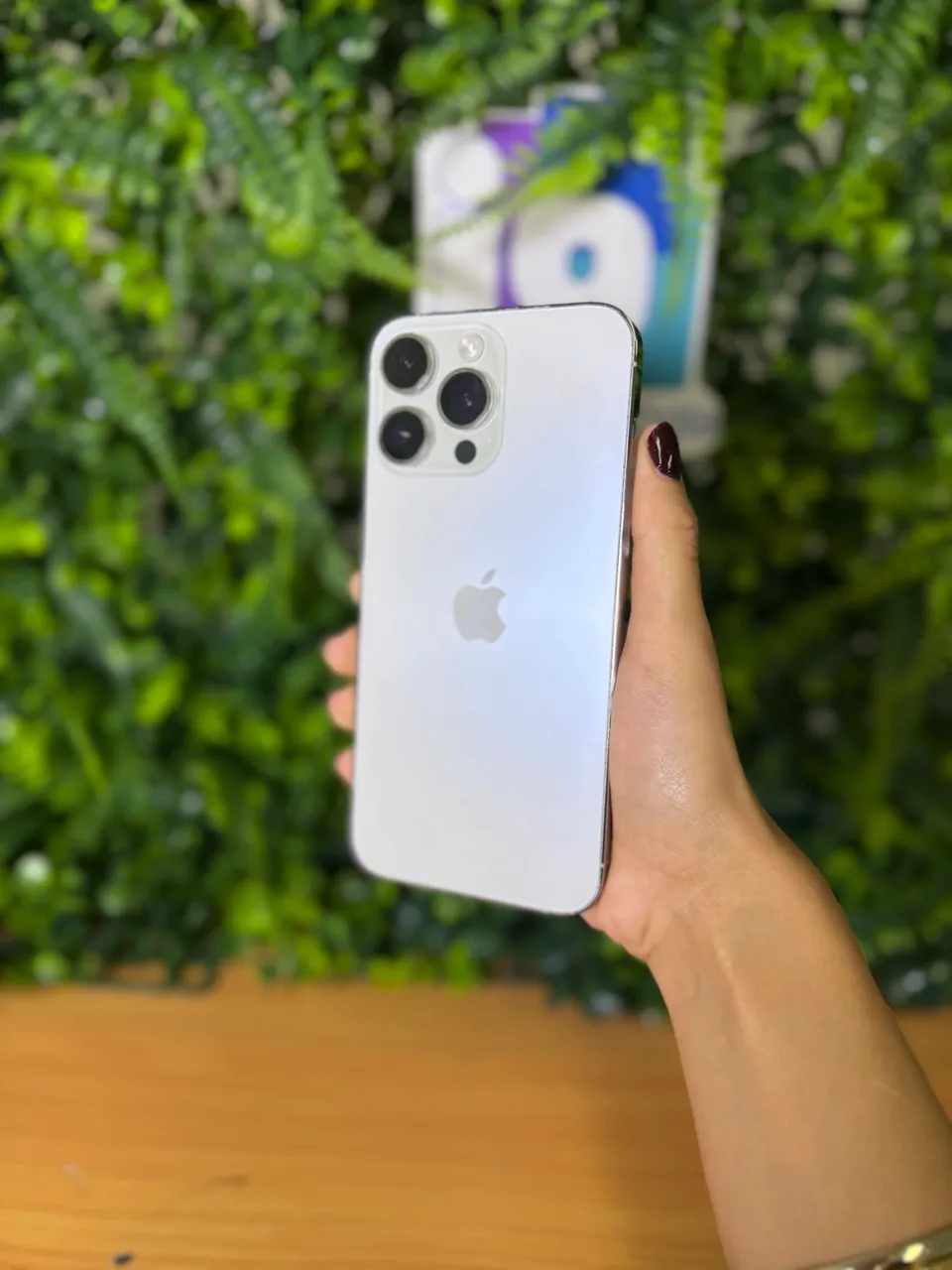 IPhone 14 Pro Max 256GB 81% saúde da bateria Cor branco Com caixa