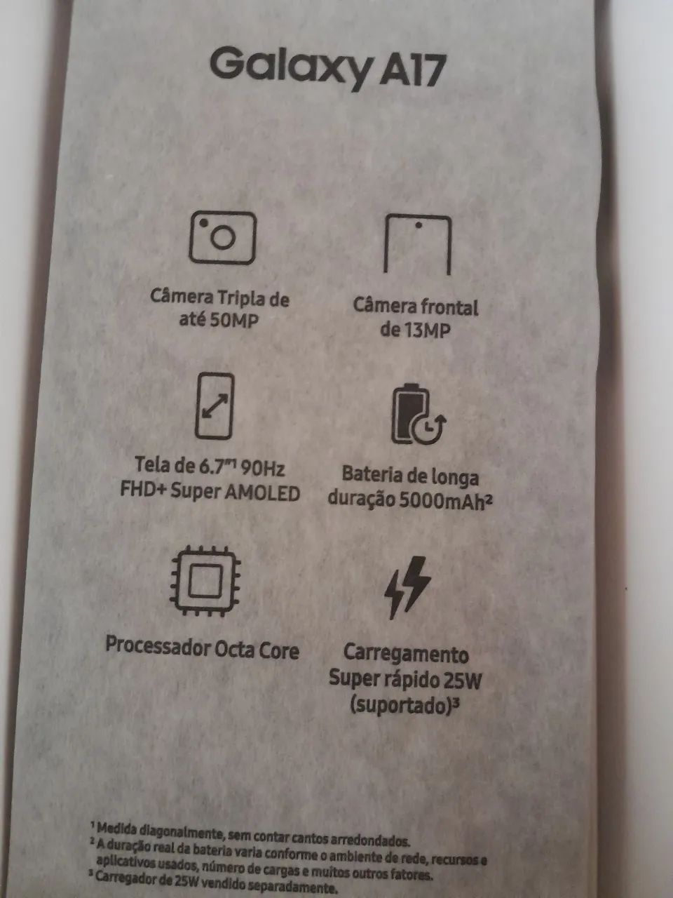 Vendo esse celular A17 - Foto 5
