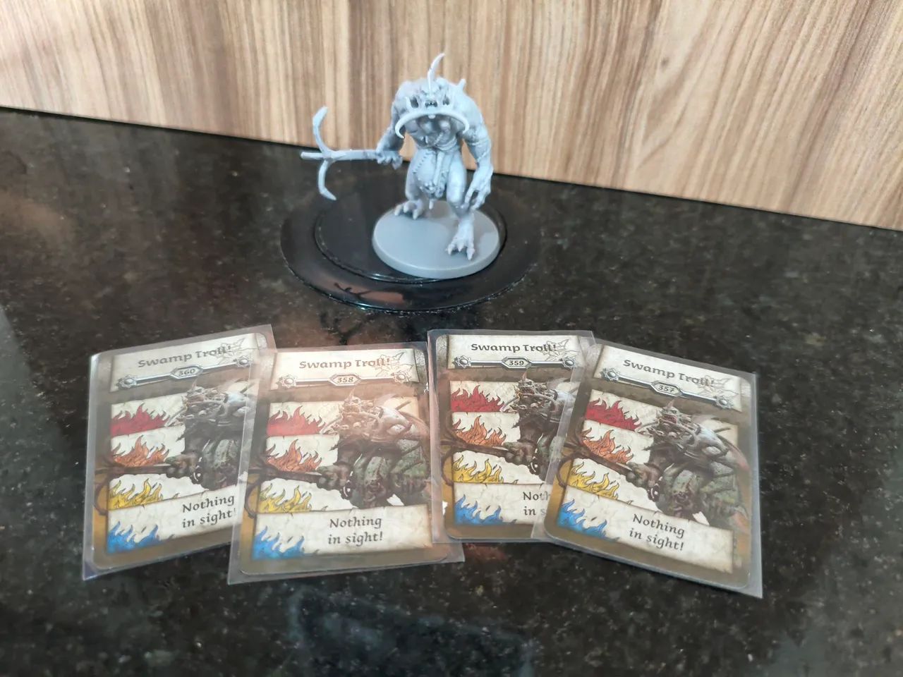 Zombicide Swamp Troll - Kick Starter - Foto 3