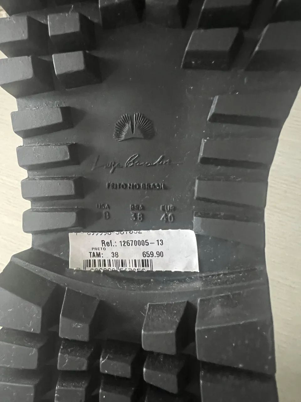 Mocassim preto Luiza Barcelos - Foto 3