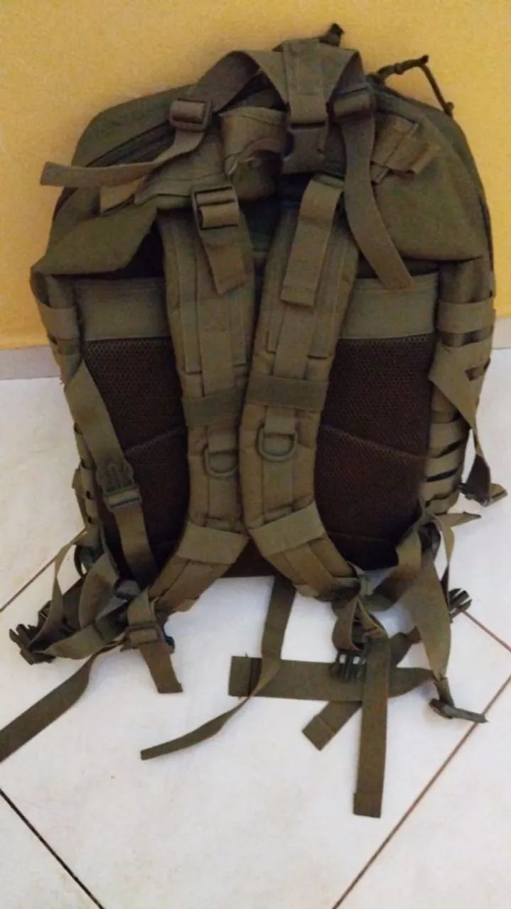 Mochila verde 50L - Foto 3