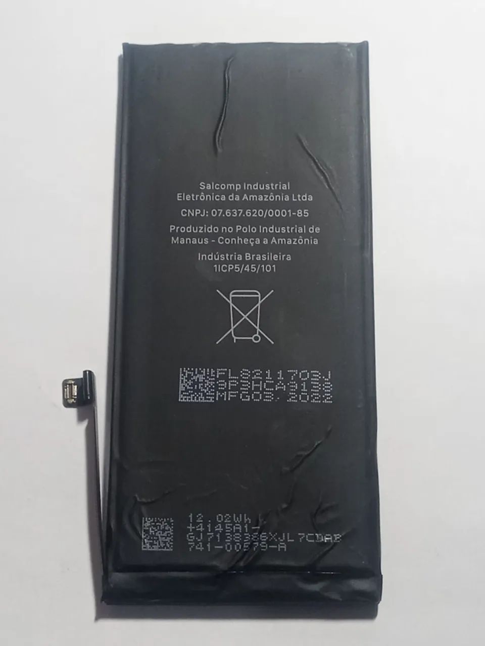 Bateria celular iPhone 11 original com 75% de saúde  - Foto 3