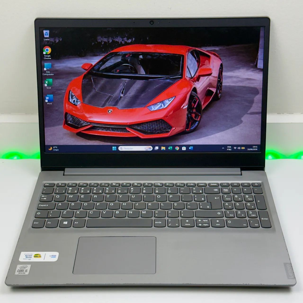 Notebook LENOVO: i5 10th | 8gb RAM | 128gb SSD + 1tb HD | Para trabalhos e Estudos