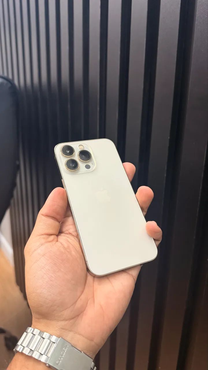? iPhone 13 Pro Gold 128gb 100%  - Foto 4