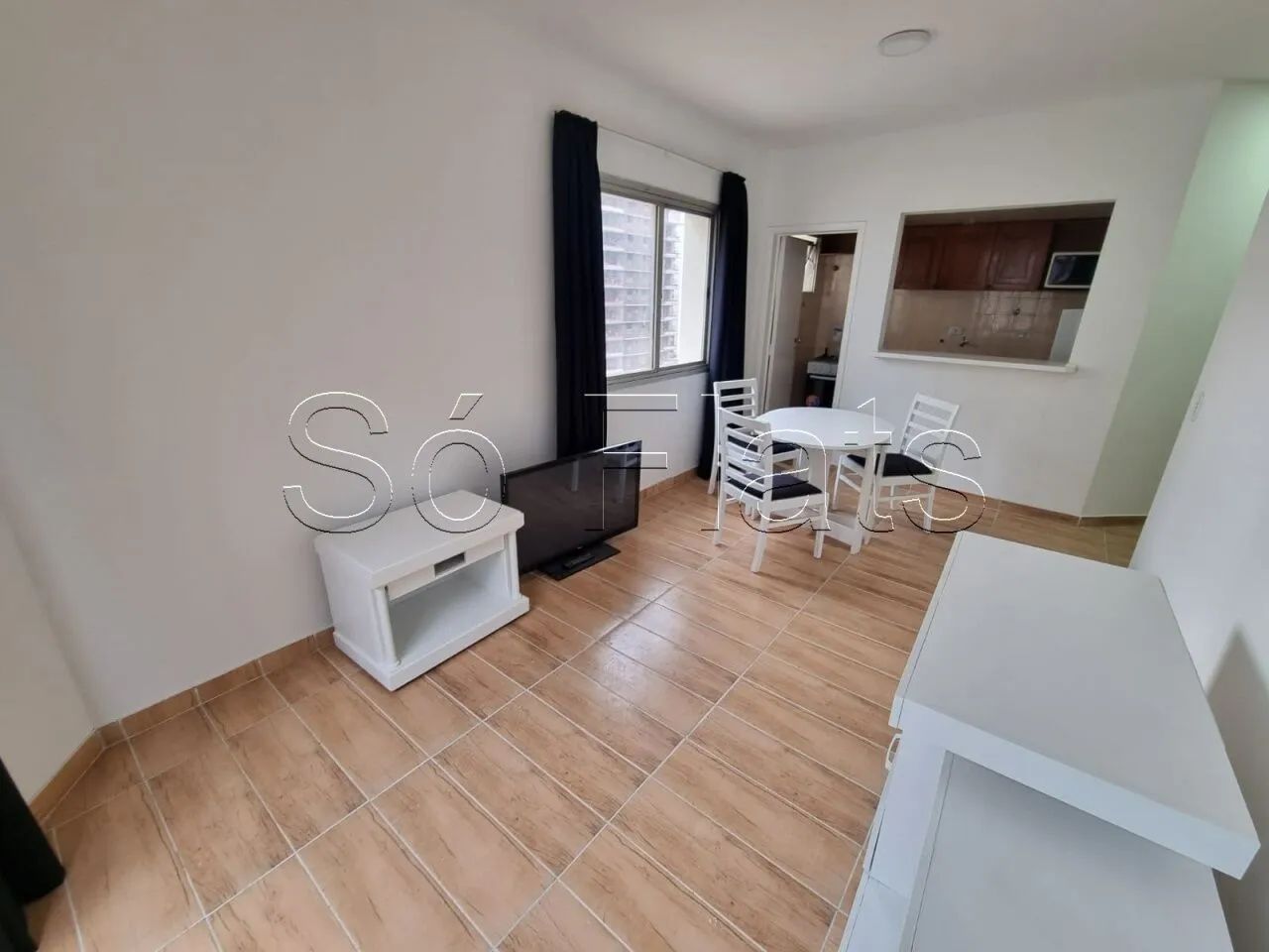 Flat Ambassador, mobiliado e disponível para venda com 41m², 01 dorm e 01 vaga - Foto 4