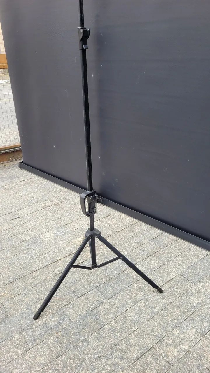 Tela de projeção com suporte - Foto 3