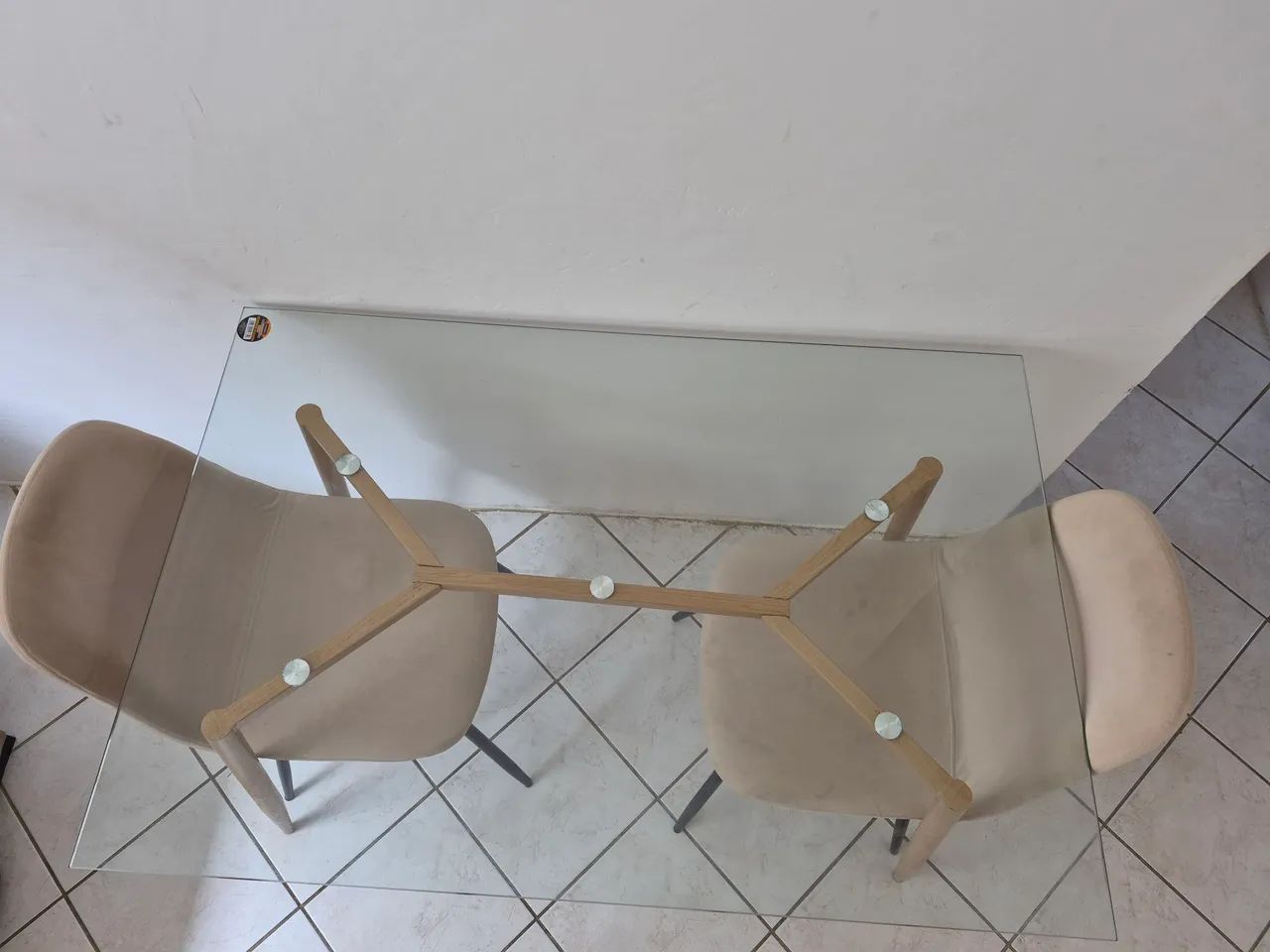 Mesa de Vidro. - Foto 4