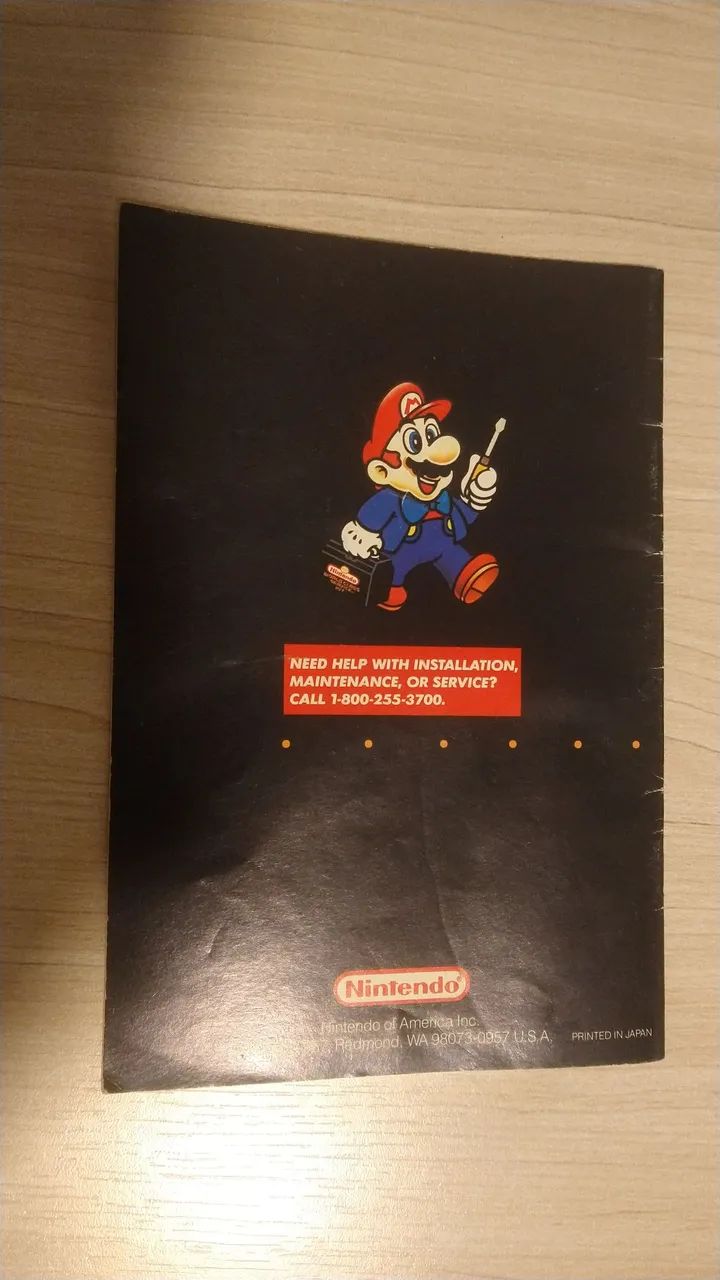 Manual Super Nintendo original em inglês  - Foto 2