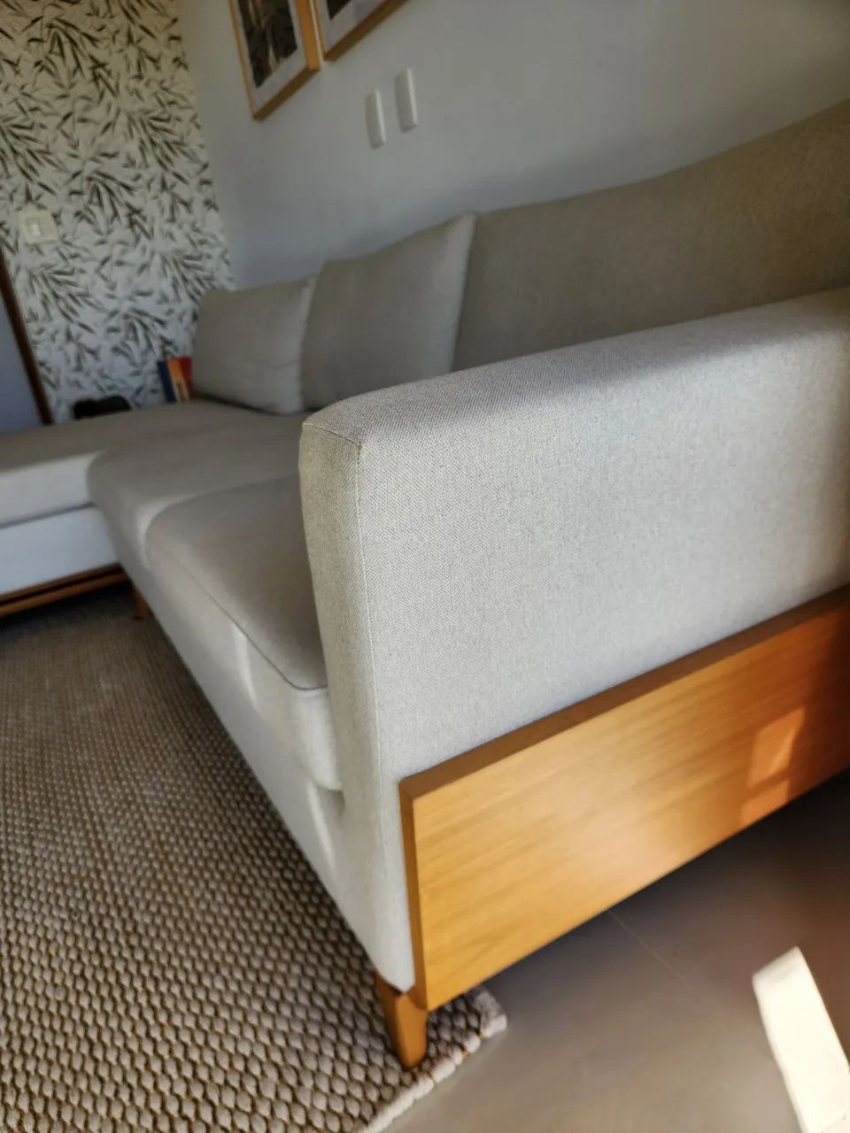 Sofá itambé com chaise esquerda. Perfeito estado e lindo!!  - Foto 4