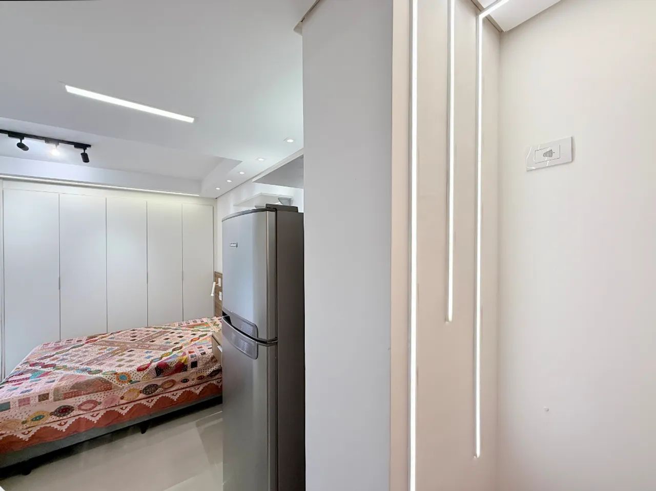 Studio para venda em Vila Gea - Campo Grande com 1 quarto, 24m² - Foto 3