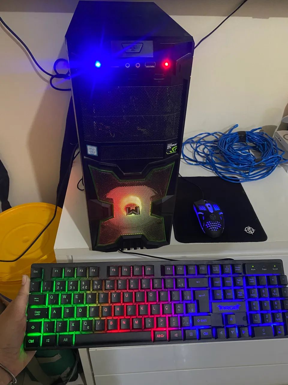  ? PC Gamer Completo + Kit RGB (Pronto pra usar) - Foto 5