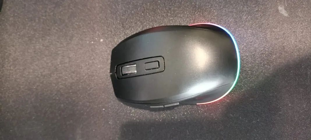 Kit Teclado e Mouse sem fio recarregável e com led - Foto 2