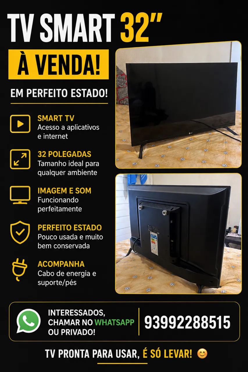 TV SMART 32"