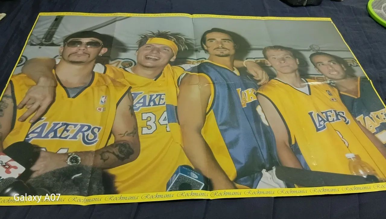 Revista Poster Rockmania Backstreet Boys  - Foto 4