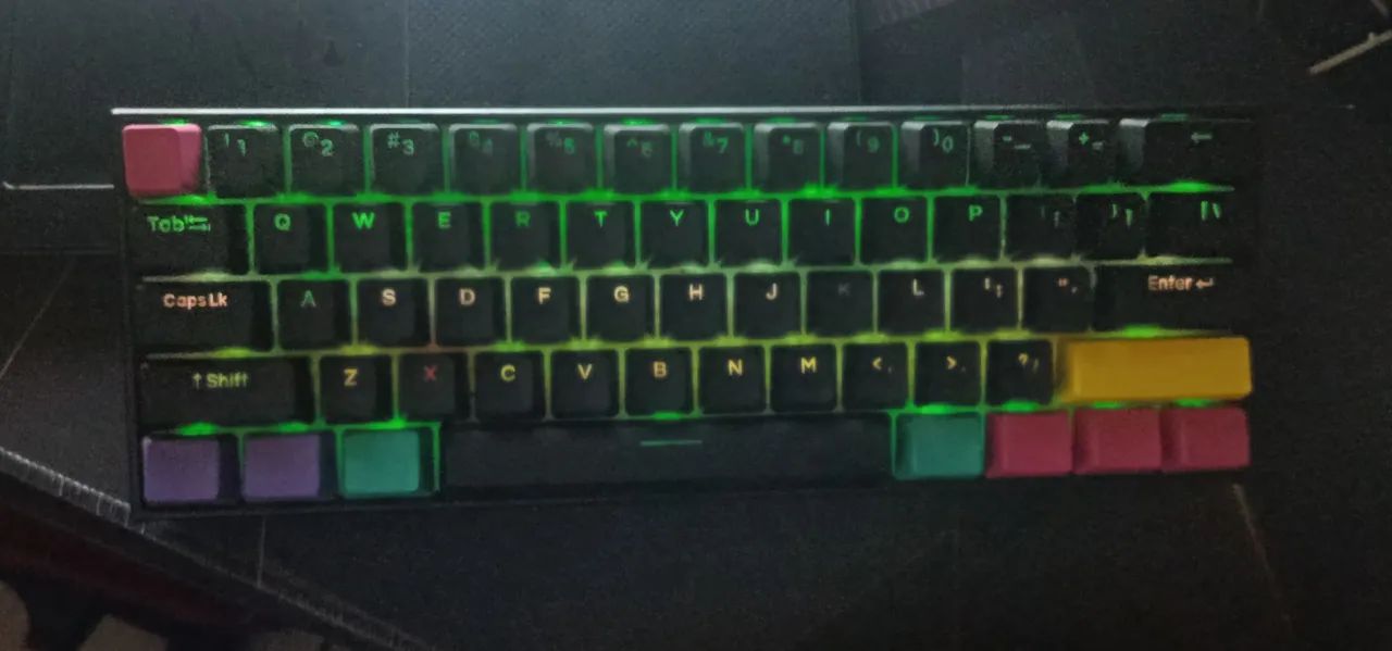 Teclado mecânico Anne pro 2  - Foto 4