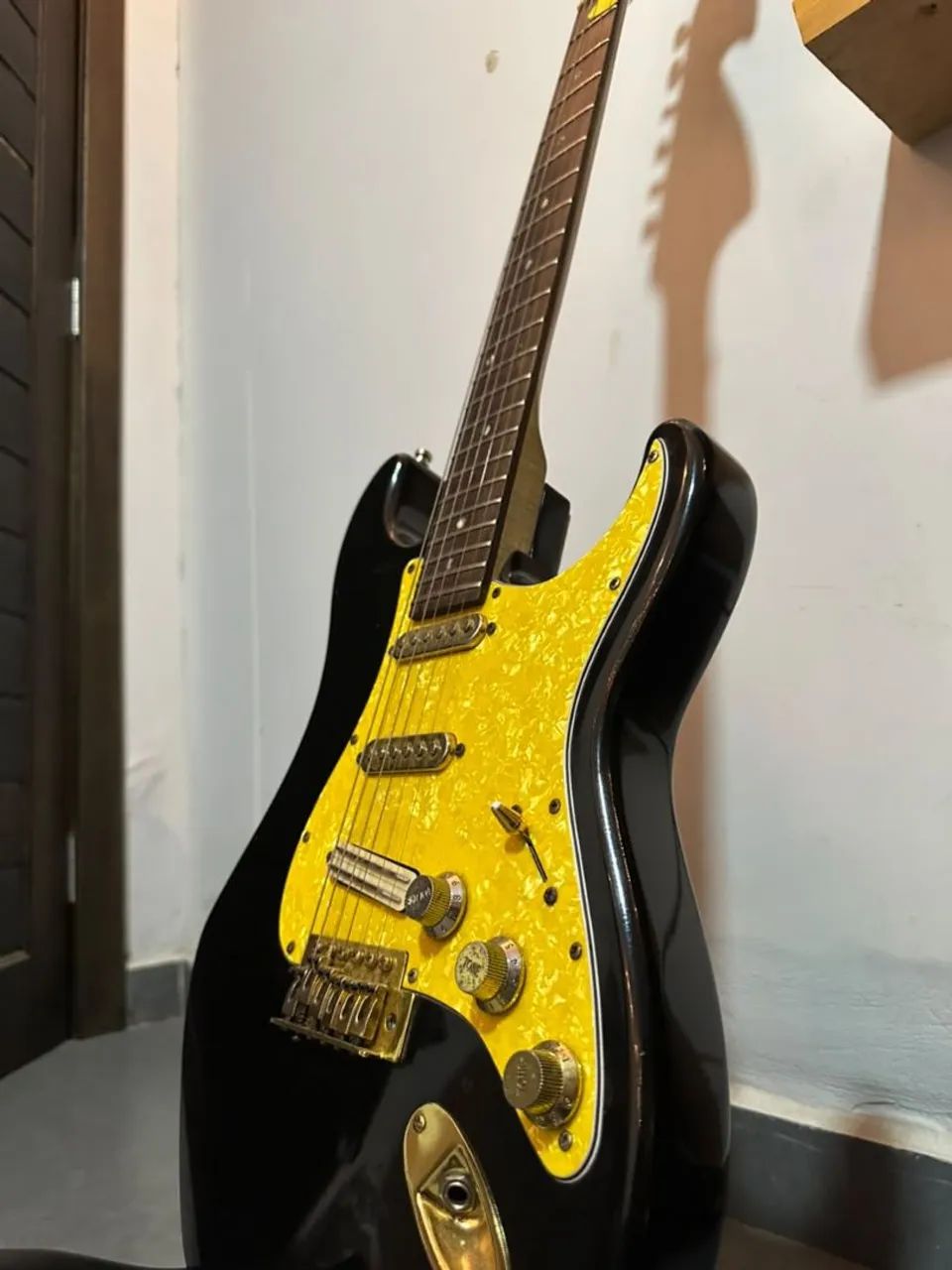 Amp meteoro e guitarra taguma troco por iphone - Foto 2