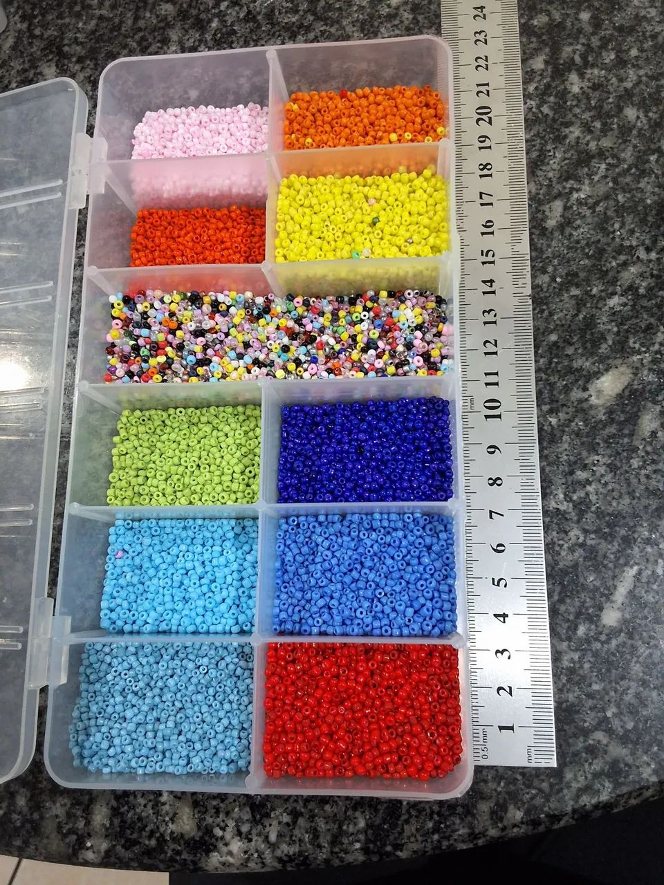 Kit de miçangas e pingentes - Foto 2