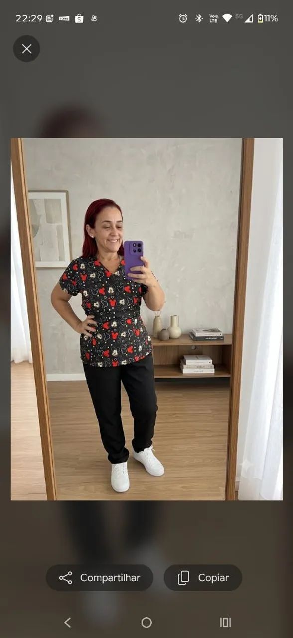 Pijama hospitalar estampado  - Foto 4