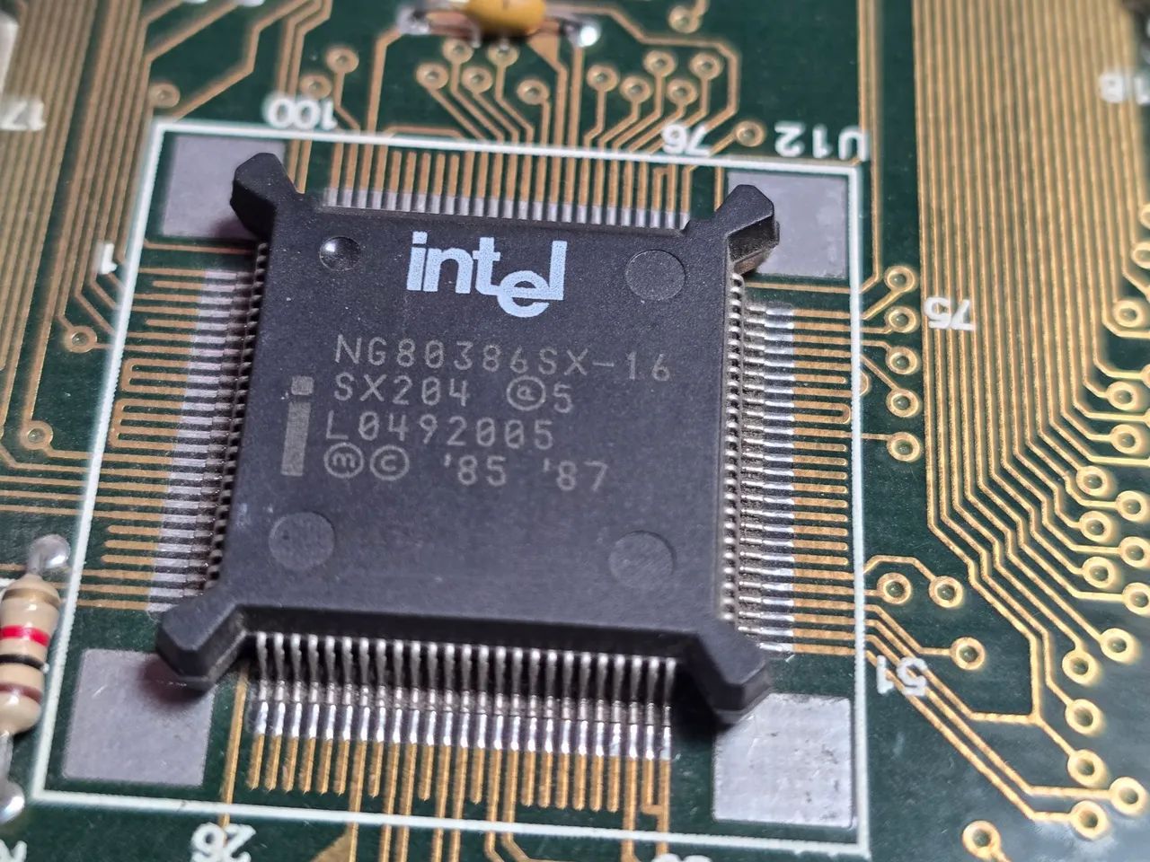 Raro 386 SX-16 - Importado USA