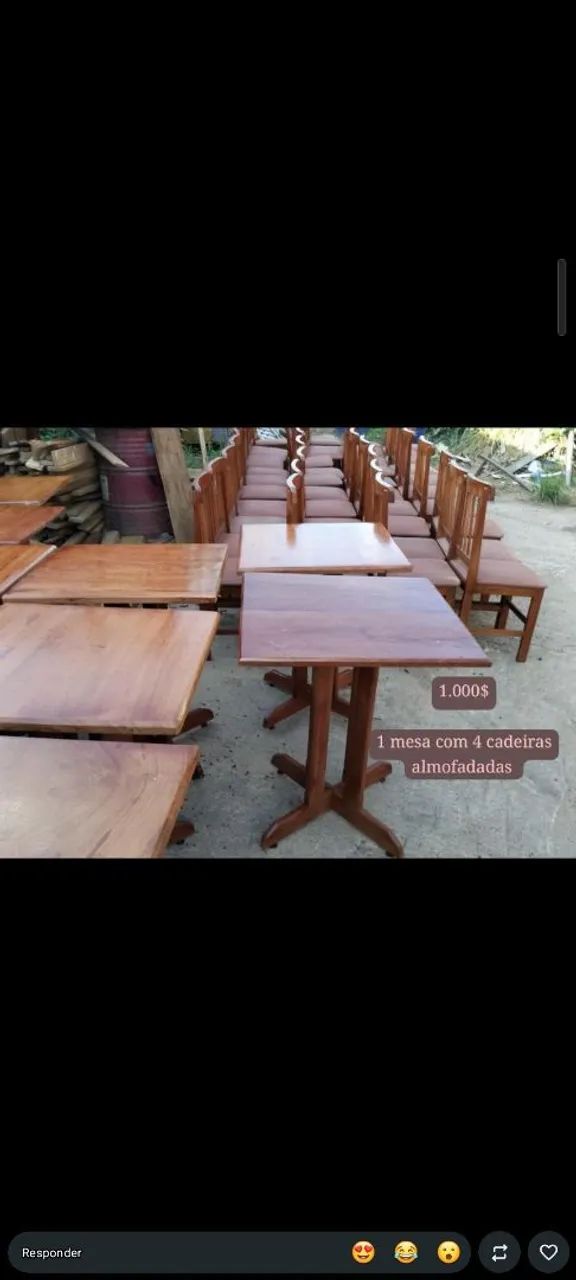Mesas dobrável 