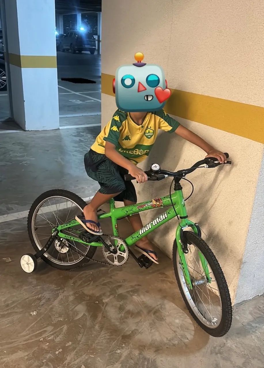 Bicicleta infantil semi-nova  - Foto 2