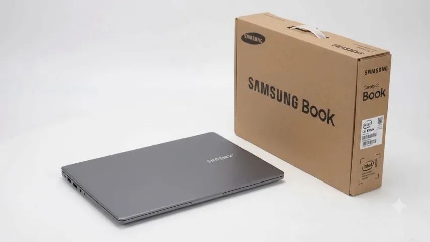 Notebook Samsung Book 550XDA Celeron 6305 4GB RAM 256GB - Foto 3