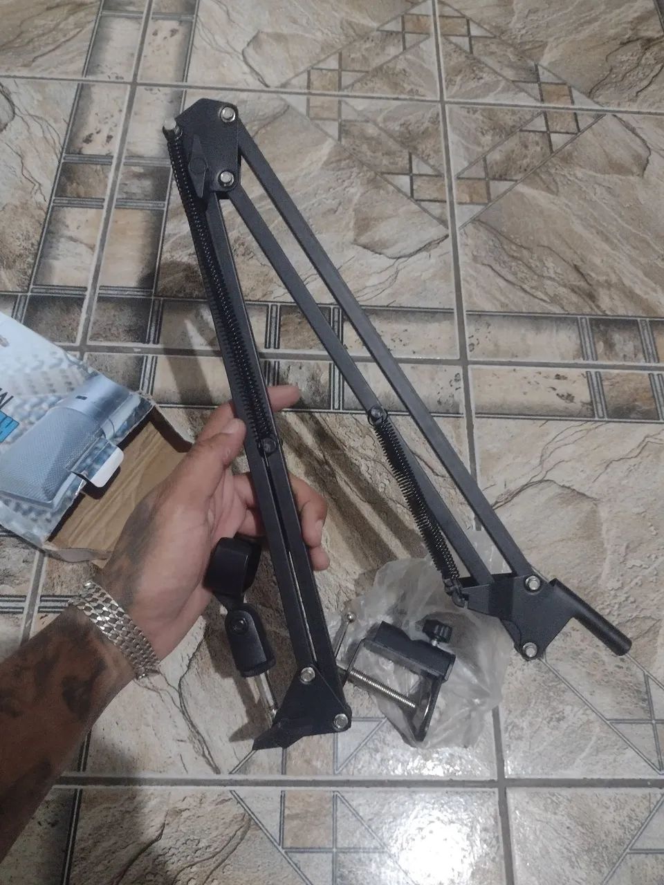 Suporte para microfone - Foto 3