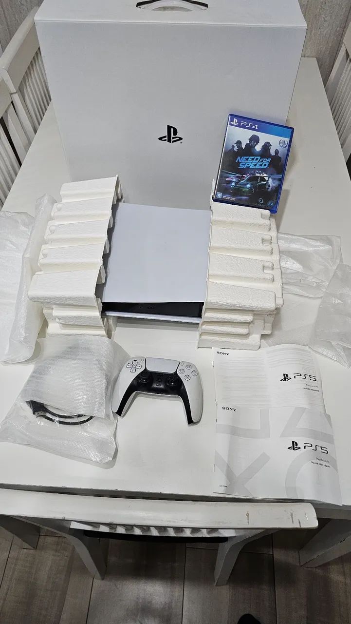 Ps5 completo com disco completo 