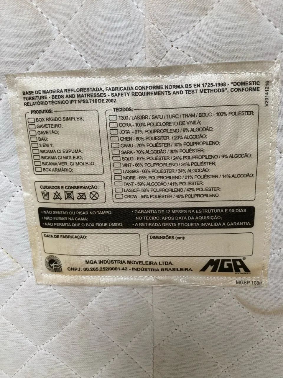 Cama dupla de solteiro com colchão - Foto 4