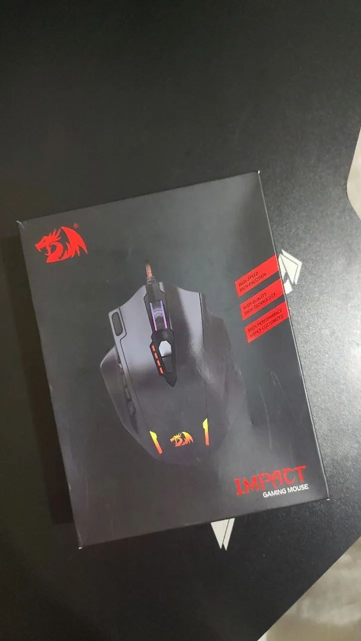 Mouse Gamer Redragon impact - Foto 4