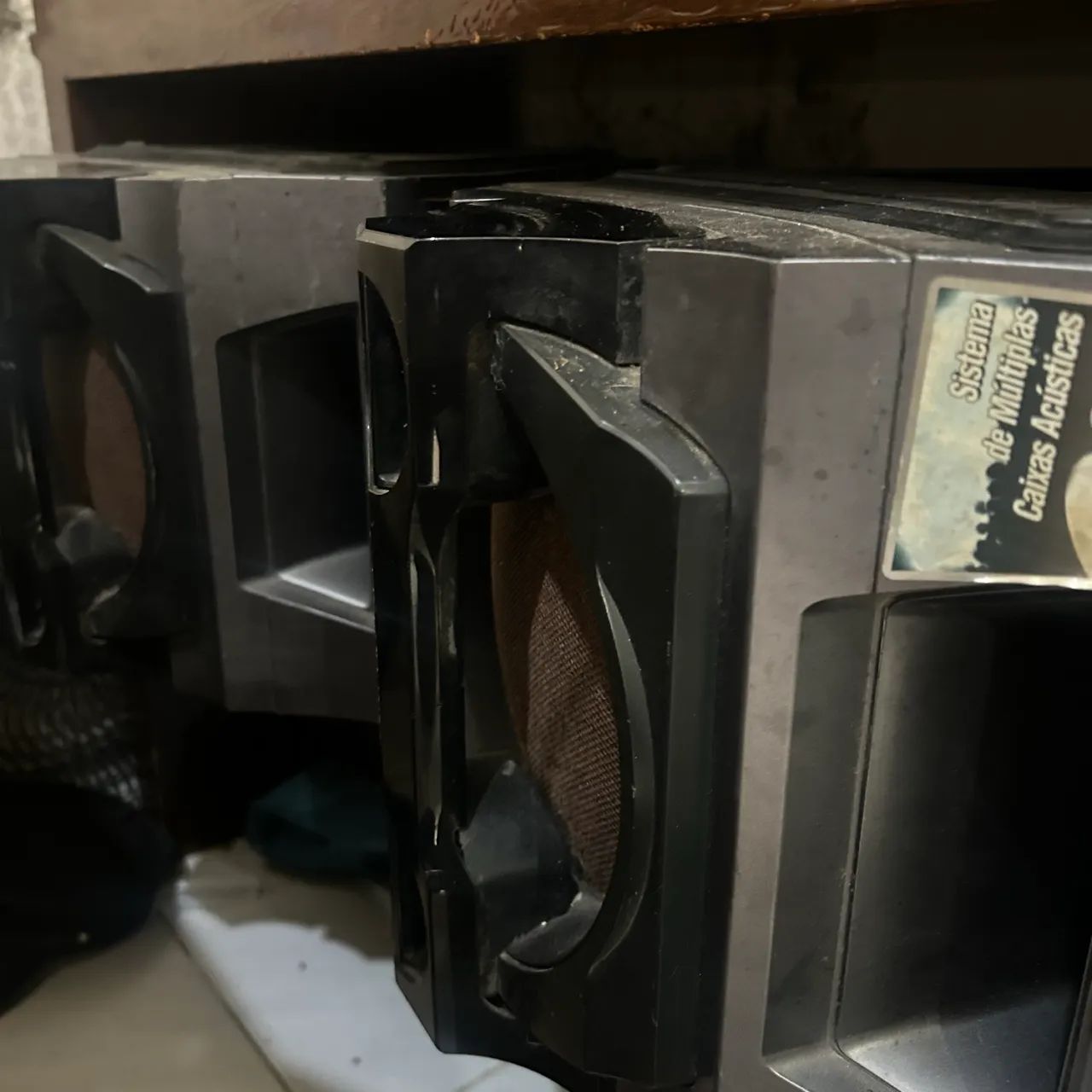 2 caixas de som mais receiver - Foto 4