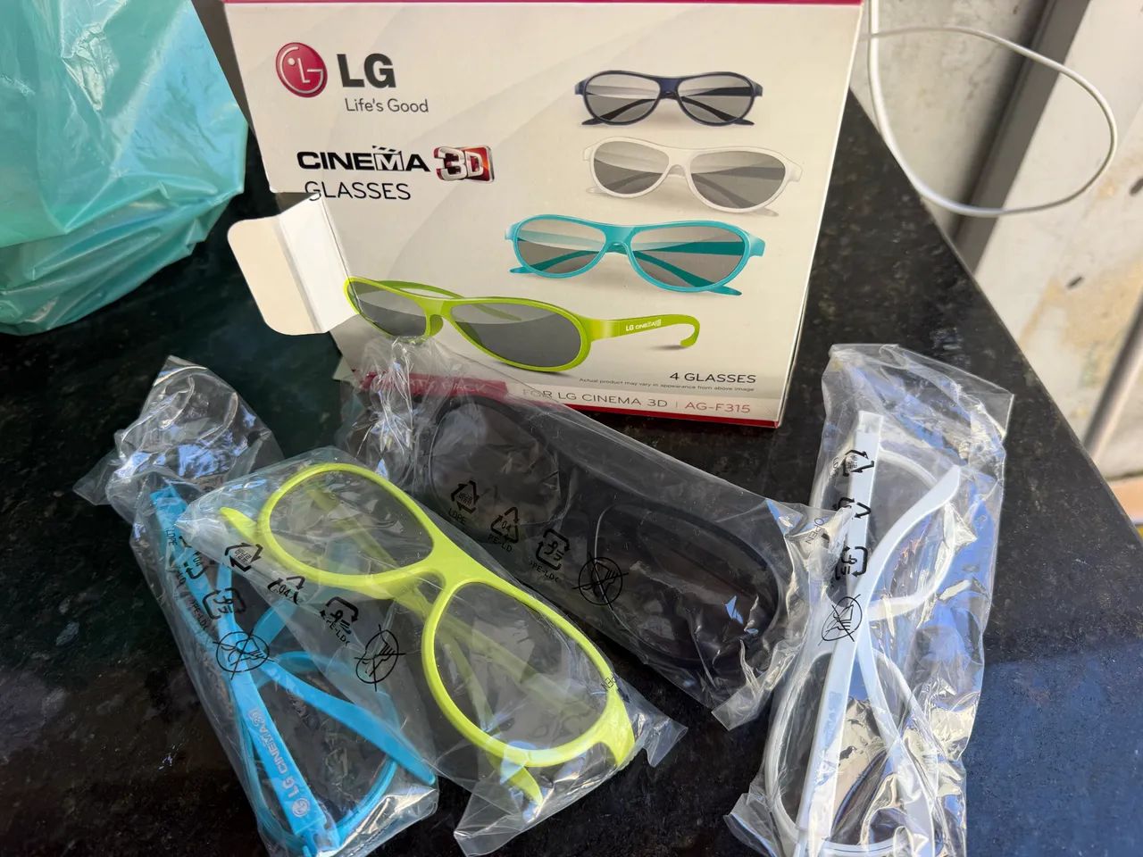 Óculos 3D LG 