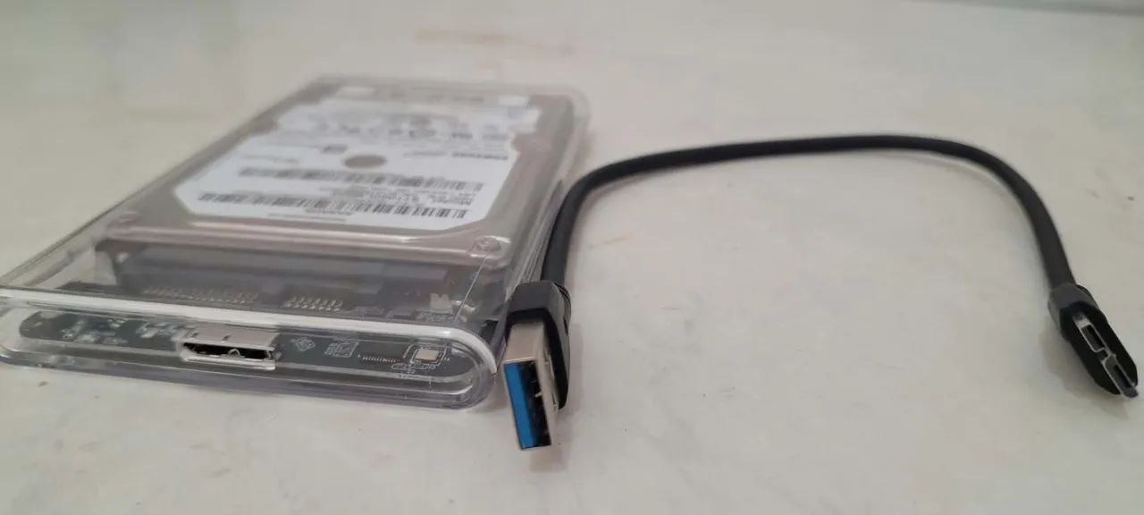 Hd externo usb 3.0 1T 100% saudável DISPENSO CURIOSOS  - Foto 2