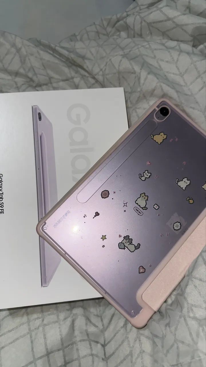 Tablet samsung s9 FE lavanda 128gb - Foto 2